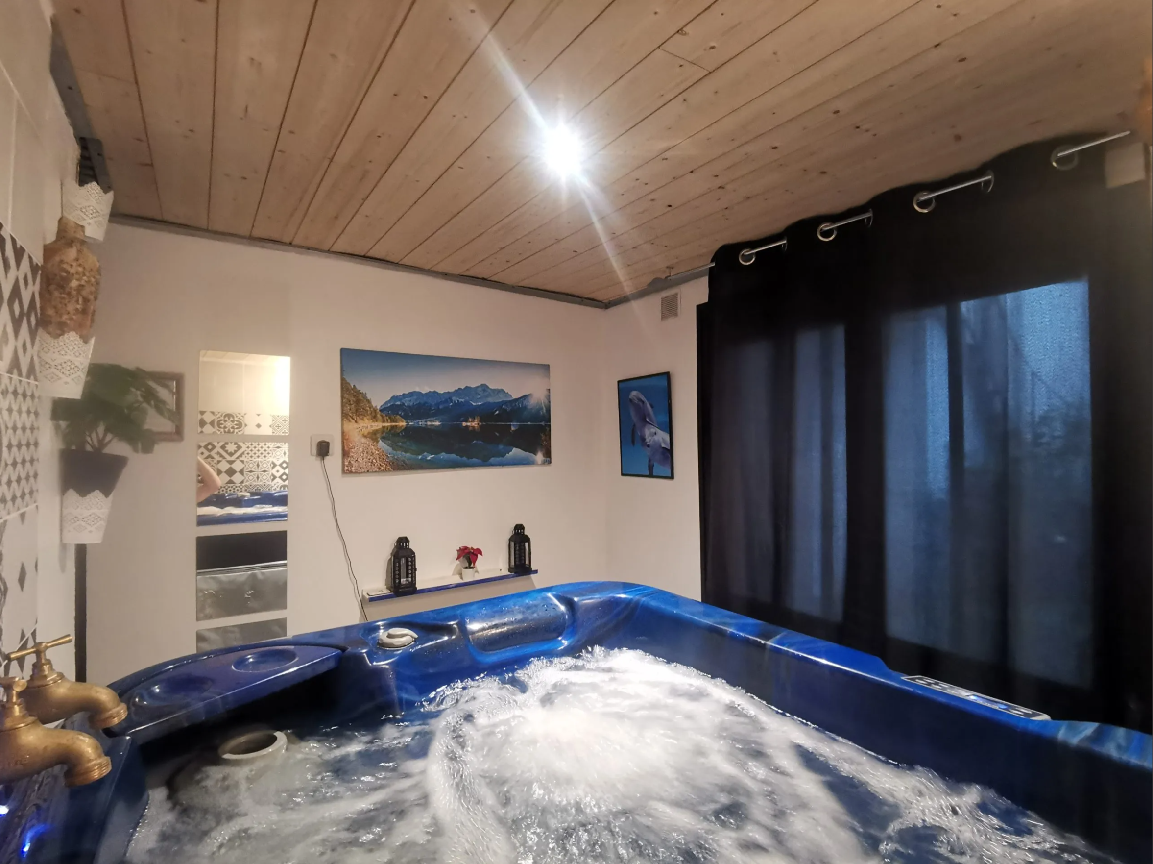 Sweet Loft Grenoble jacuzzi